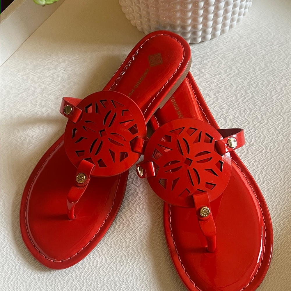 NEW Antonio Melani Coral Sandals Size 8